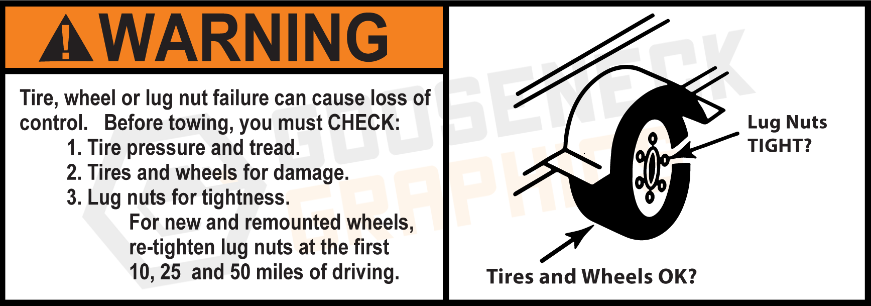 D-119 Tire, Wheel or lug nut failure<br />

